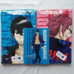 free! 等身大バスタオル　マイクロファイバータオル　ミズノ　七瀬遙　松岡凛 free! 等身大バスタオル マイクロファイバータオル ミズノ 七瀬遙 松岡
