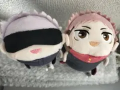 呪術廻戦　五条悟　虎杖　ぽてコロマスコット ぬいぐるみ