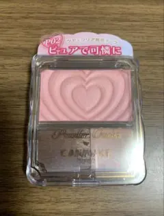 キャンメイク パウダーチークス P02リトルシャイピンクのサムネイル
