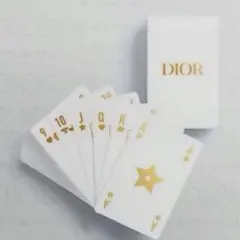 Dior ノベルティ　トランプ