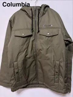 Columbia フード付きジャケット オリーブ