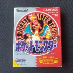 d*7様 ポケットモンスター 赤 箱付き 動作確認済み