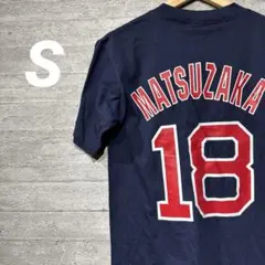 【未使用】【マジェスティック】レッドソックス　松坂大輔　メンズ半袖tシャツ　S