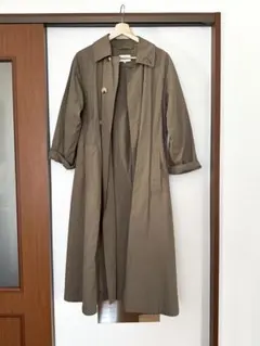 LEGLAZIK カーキベージュロングコート