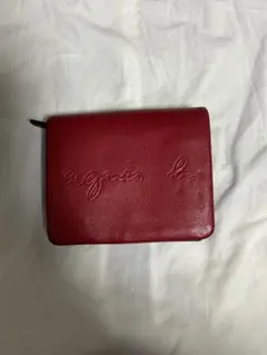 アニエスベーレザー二つ折り財布のサムネイル