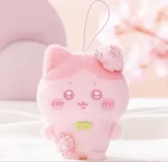 う*ぎ様 ちいかわ ぬいぱれっと さくらいろ ぬいぐるみマスコット ハチワレ