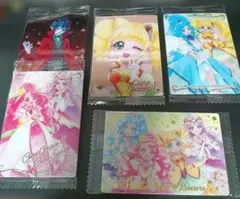プリキュアウエハース１３　ヒーリングっど♥プリキュア 5枚セット