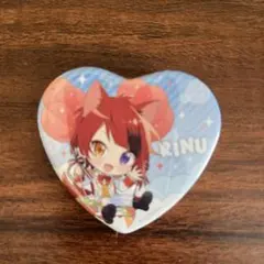 すとぷり　莉犬　ハート型缶バッジ