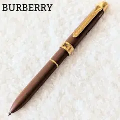 BURBERRY 多機能 ボールペン ホースロゴ 黒赤 ゴールド ブラウンのサムネイル