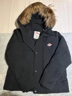 【2WAY】DANTONダントン ダウン ショート ブラック ファー 36