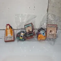 ワンピースチョコサプ　ジンベエ　ブルック　 ウソップ