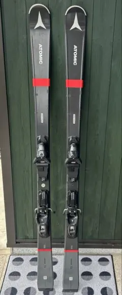 メンズ　スキー　ATOMIC 164cm 27-27.5cm 未使用ストック付 メンズ スキー ATOMIC 164cm 27-27.5cm 未使用ストック付 メンズ