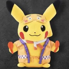 新品未使用 ぬいぐるみ にわか面ピカチュウ ポケモンセンターフクオカ