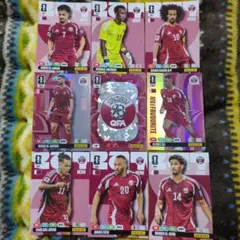 Panini Adrenalyn XL カタール代表 9枚セット