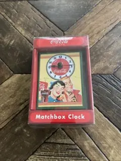 コカコーラ Coca-Cola Matchbox Clock 置き時計