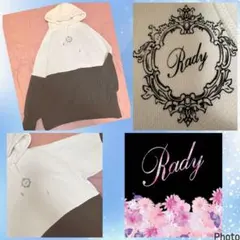 レディ★Rady★武藤静香★モノトーン★パーカー★ざっくりデカデカスウェット