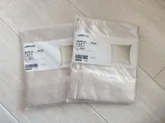 【IKEA】クッションカバー LAPPVIDE ライトベージュ 2枚セットのサムネイル