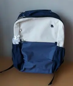 モズ　リュック A4 ZZRK-02 バックパック Navy×OffWhiteのサムネイル