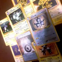 【旧裏】ポケカ 8枚セット レアコイル、鋼エネルギー、エレブーのサムネイル
