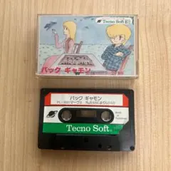 Tecno Soft バックギャモン PC-8001mkⅡ用 ジャンク