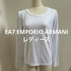 EA7 EMPORIO ARMANI レディース長袖Tシャツ ホワイトのサムネイル