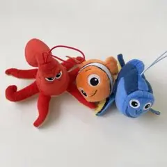 ディズニー　ファインディングニモ ぬいぐるみキャラクターセット