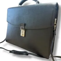 ✨️美品✨️ LE TANNEUR ルタヌア ビジネスバッグ 鍵付 レザー 本革 ルタヌア／LE TANNEUR バッグ ブリーフケース ビジネスバッグ 鞄