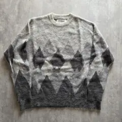 DAIRIKU　Argyle Mohair Pullover Knitのサムネイル