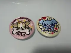 ナルミヤキャラクターズ 刺繍缶バッジ