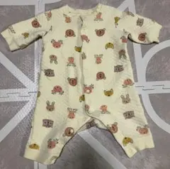 UNIQLO ユニクロ ベビーロンパース キルトカバーオール　60サイズ