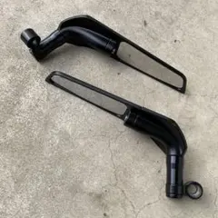 【大人気】KEMEKO ハンターミラーSLIM 汎用モーターサイクルミラー