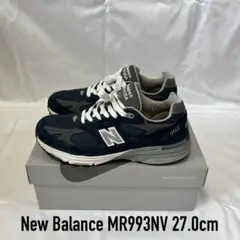 【新品・未使用】ニューバランス MR993NV ネイビー 27.0cm