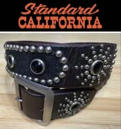 最初期‼️⭐️HTC⭐️オーバルスティングレイ⭐️ブラックレザー&ブラックストーン⭐️M