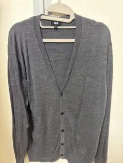 UNIQLO ユニクロ カーディガン グレー Lのサムネイル