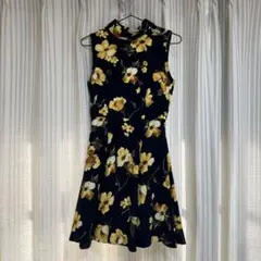 【snidel】美品！花柄Aラインワンピース