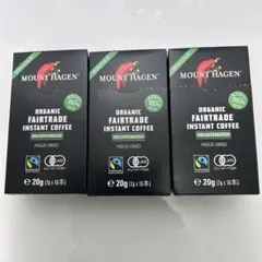 MOUNT HAGEN Organic Fairtrade Decaf ３箱のサムネイル