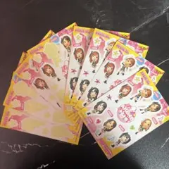 AKB48+Me シール8枚セット　欠けと裏面落書きあり