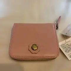 Cath Kidston 牛革 二つ折り財布 ピンク
