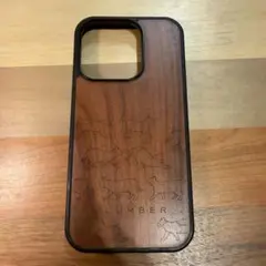 +LUMBER iPhone 15 Pro ケース 猫柄