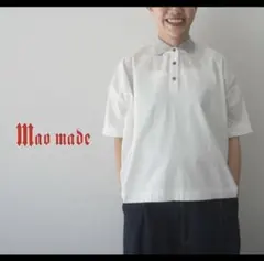 Mao made 半袖 ポロシャツ ホワイトのサムネイル