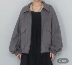 JEANASIS モンスターブルゾン ブラック系その他