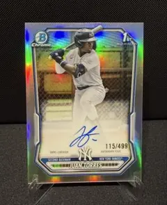 Juan Torres 1st Bowman Chrome Auto /499