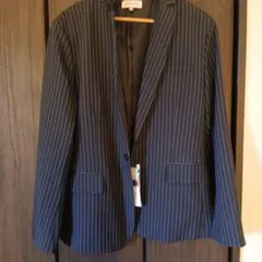 レディーススーツ上ストライプ
