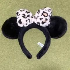 ディズニー ヒョウ柄カチューシャ ミニー