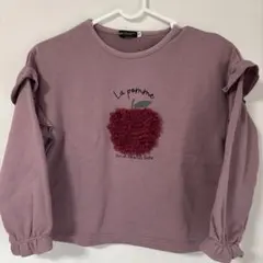 bebe キッズ　フリルトレーナー　130