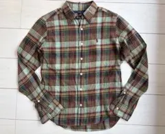 RALPH LAUREN SPORT チェック柄長袖シャツ