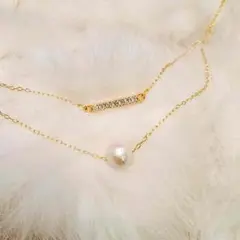 コットンパール♡ダブルチェーン