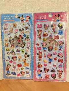 国内正規品　プチドロップステッカー　ミッキー＆フレンズ ミニーマウス
