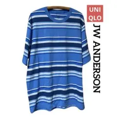 UNIQLO JW ANDERSON ストライプ Tシャツ XXL