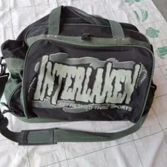 INTERLAKEN ダッフルバッグ ブラック・グリーン